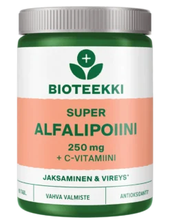 Super Alfalipoiini + C tabletti 90 kpl