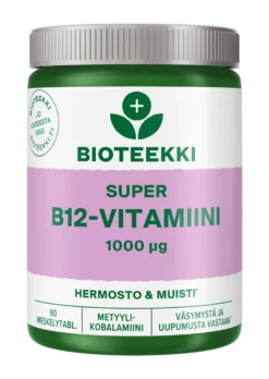 Super B12-vitamiini tabletti 90 kpl