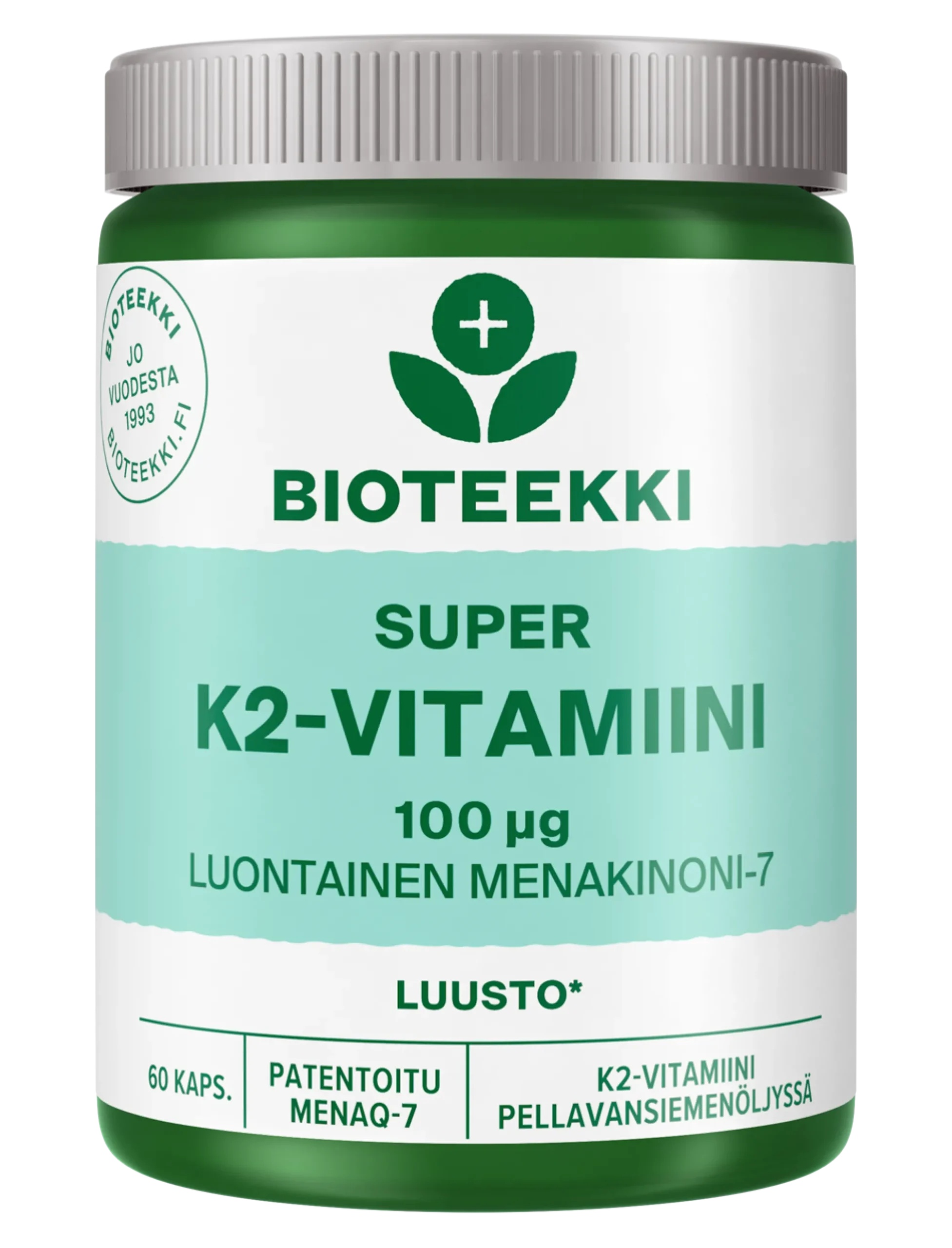 Super K2-vitamiini kapseli 60 kpl