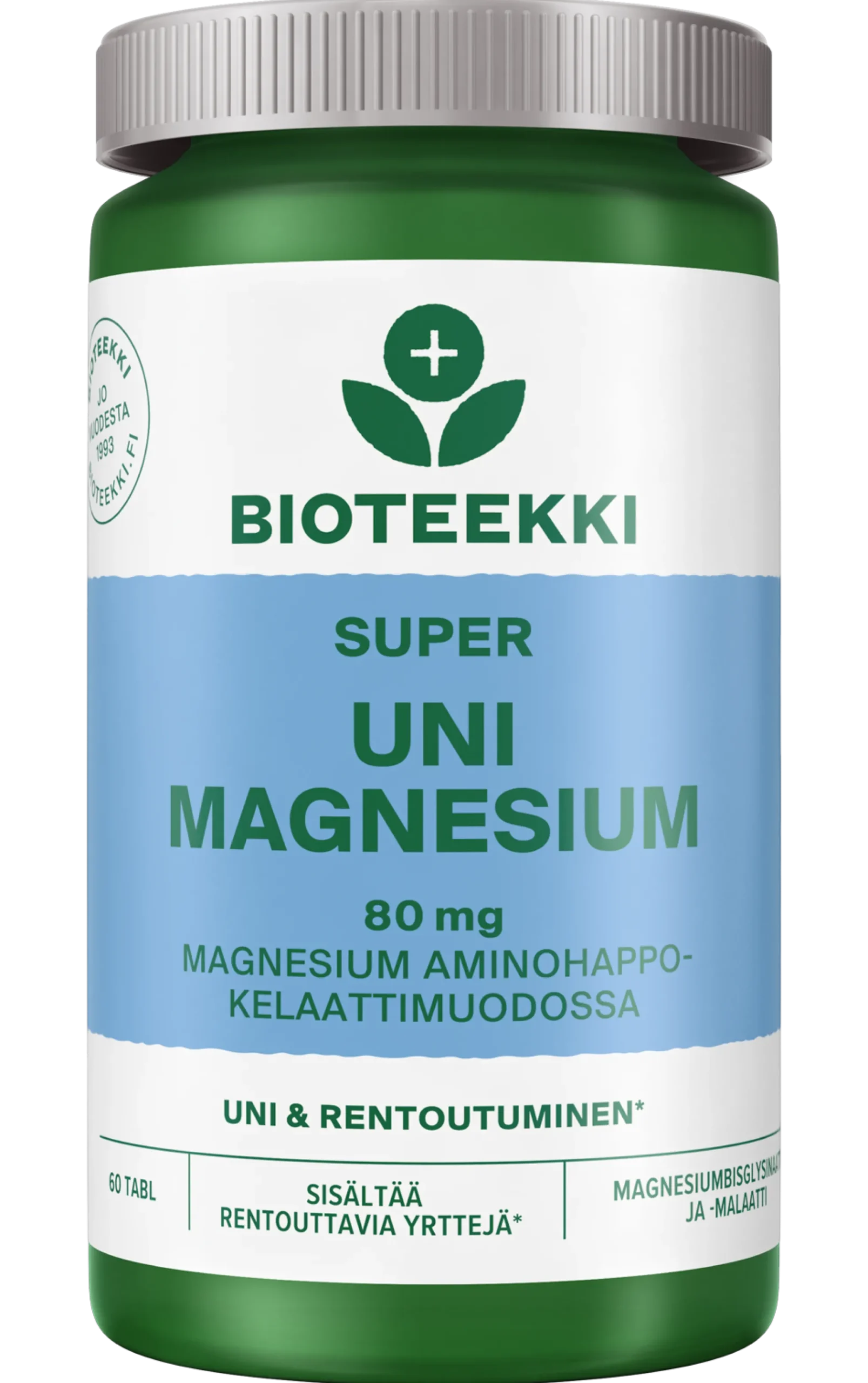 Super Uni Magnesium tabletti 60 kpl