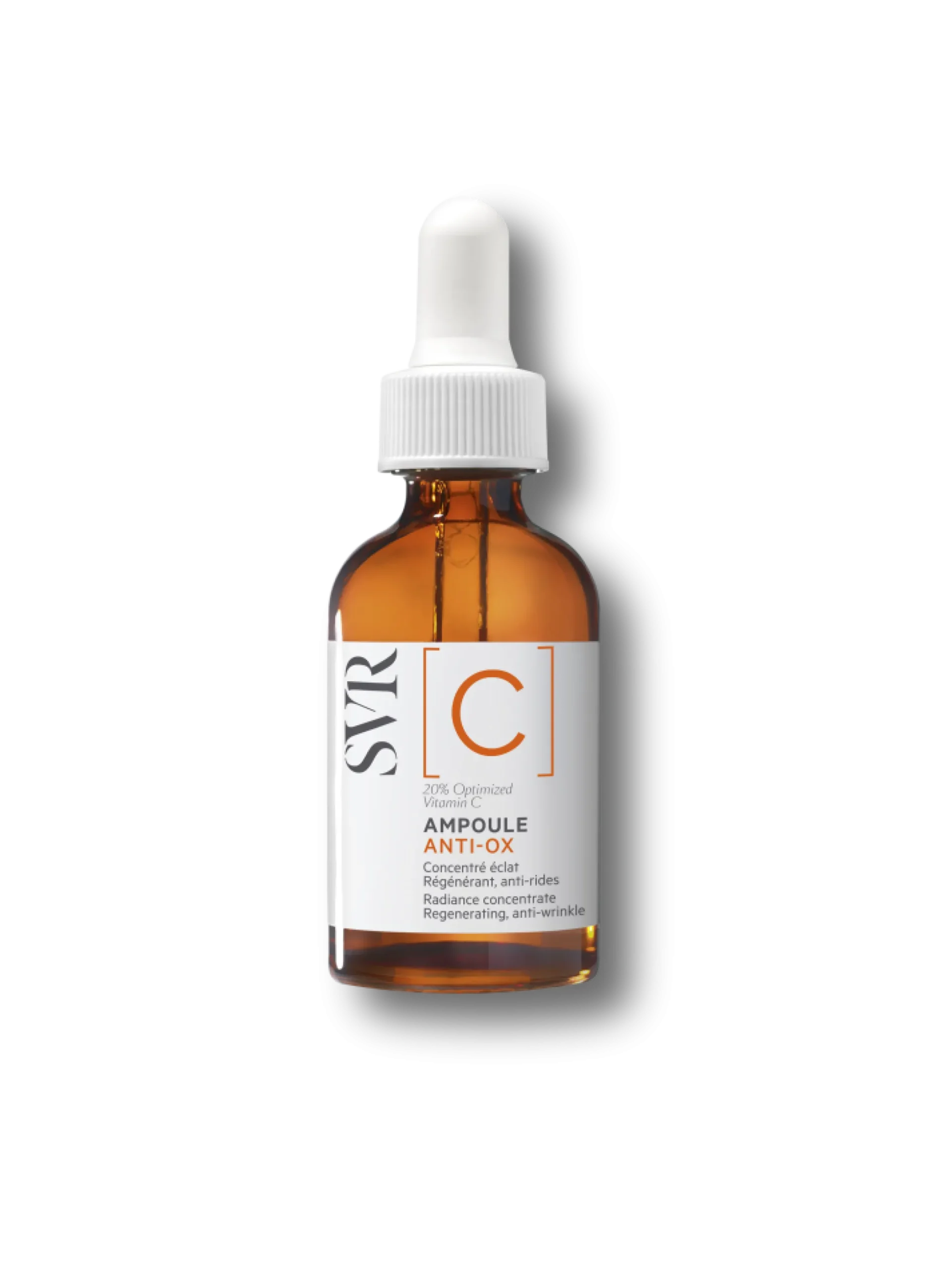 SVR Ampoule C Anti-Ox kirkastavat tehotipat