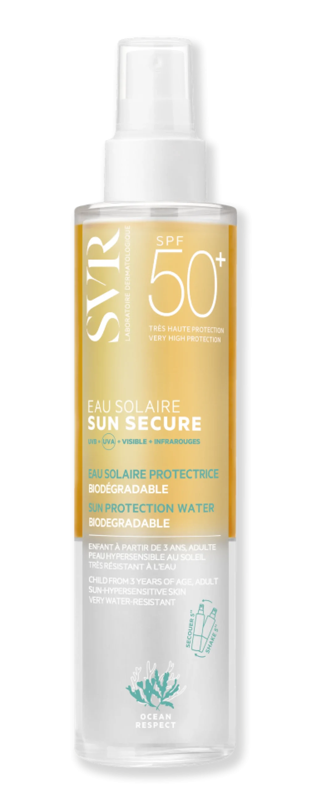 SVR SUN SECURE AURINKOSUOJAVESI SPF50+