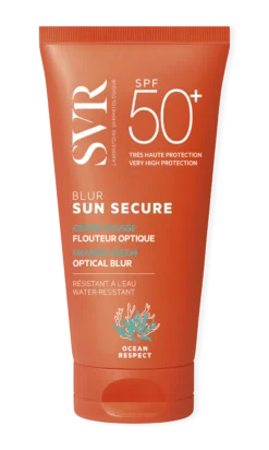 SVR SUN SECURE BLUR SPF50+ aurinkosuojamousse kasvoille 50 ml HAJUSTEETON