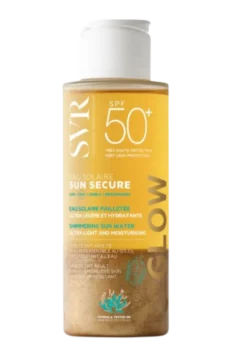 SVR SUN SECURE Eau Solaire Glow SPF50+ heleyttävä aurinkovesi vartalolle 100 ml