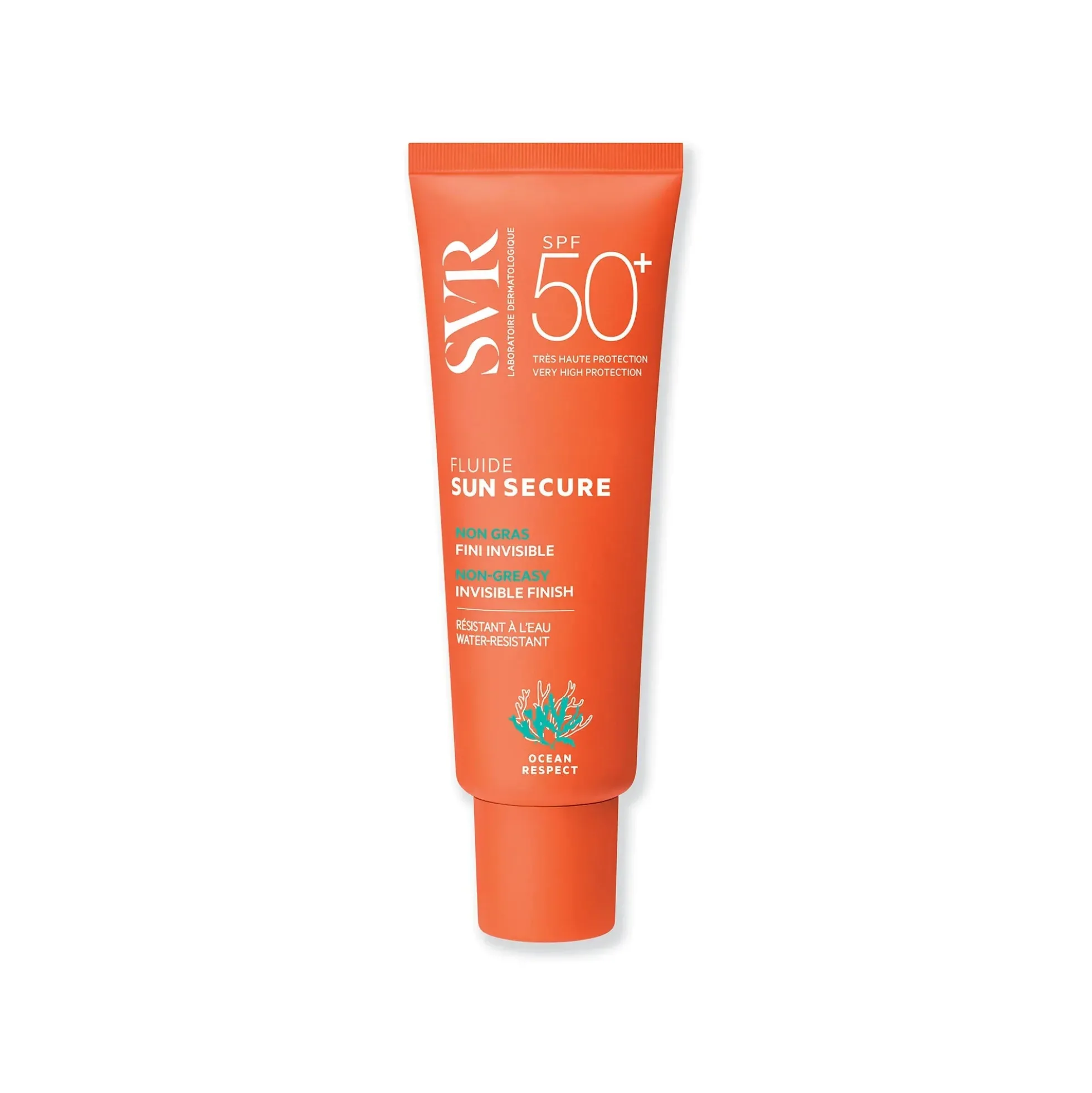 SVR SUN SECURE FLUIDE SPF50+ aurinkovoide kasvoille 50 ml