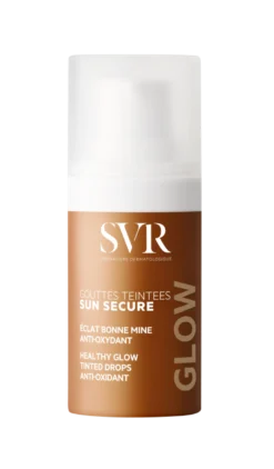SVR SUN SECURE Glow Drops sävyttävät tehotipat kasvoille 15 ml