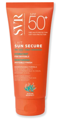 SVR SUN SECURE LAIT SPF50+ aurinkovoide kasvoille ja vartalolle 100 ml