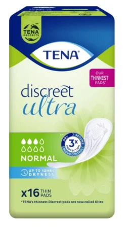 TENA Discreet Ultra Pad Normal 16 kpl