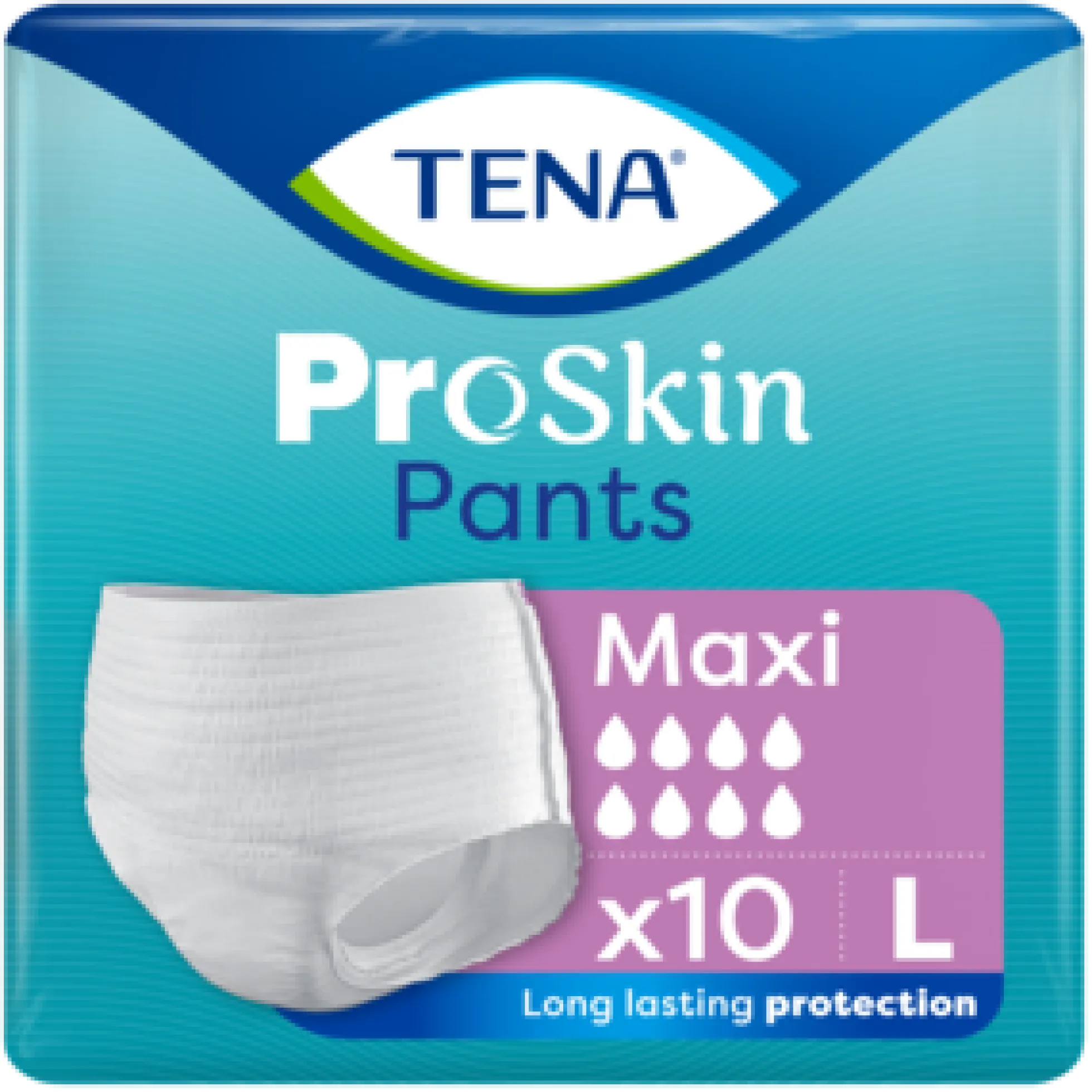 TENA ProSkin Pants Maxi L 10 kpl