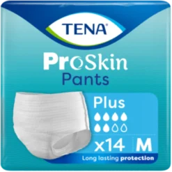 TENA PROSKIN PANTS PLUS M 14 kpl