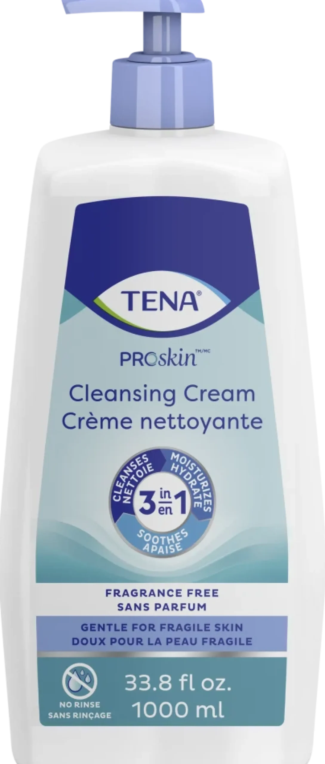 TENA Wash Cream -hajusteeton pesuvoide