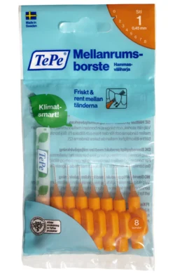 TePe hammasväliharjat 8 kpl -eri kokoja
