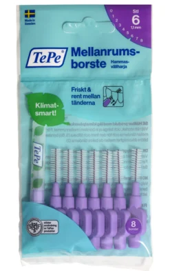 TePe hammasväliharjat 8 kpl -eri kokoja