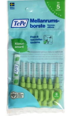 TePe hammasväliharjat 8 kpl -eri kokoja