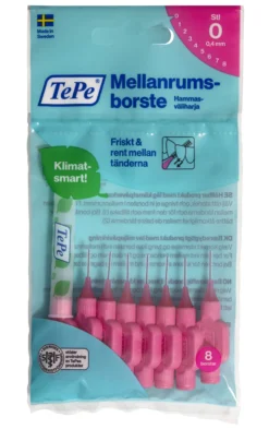 TePe hammasväliharjat 8 kpl -eri kokoja