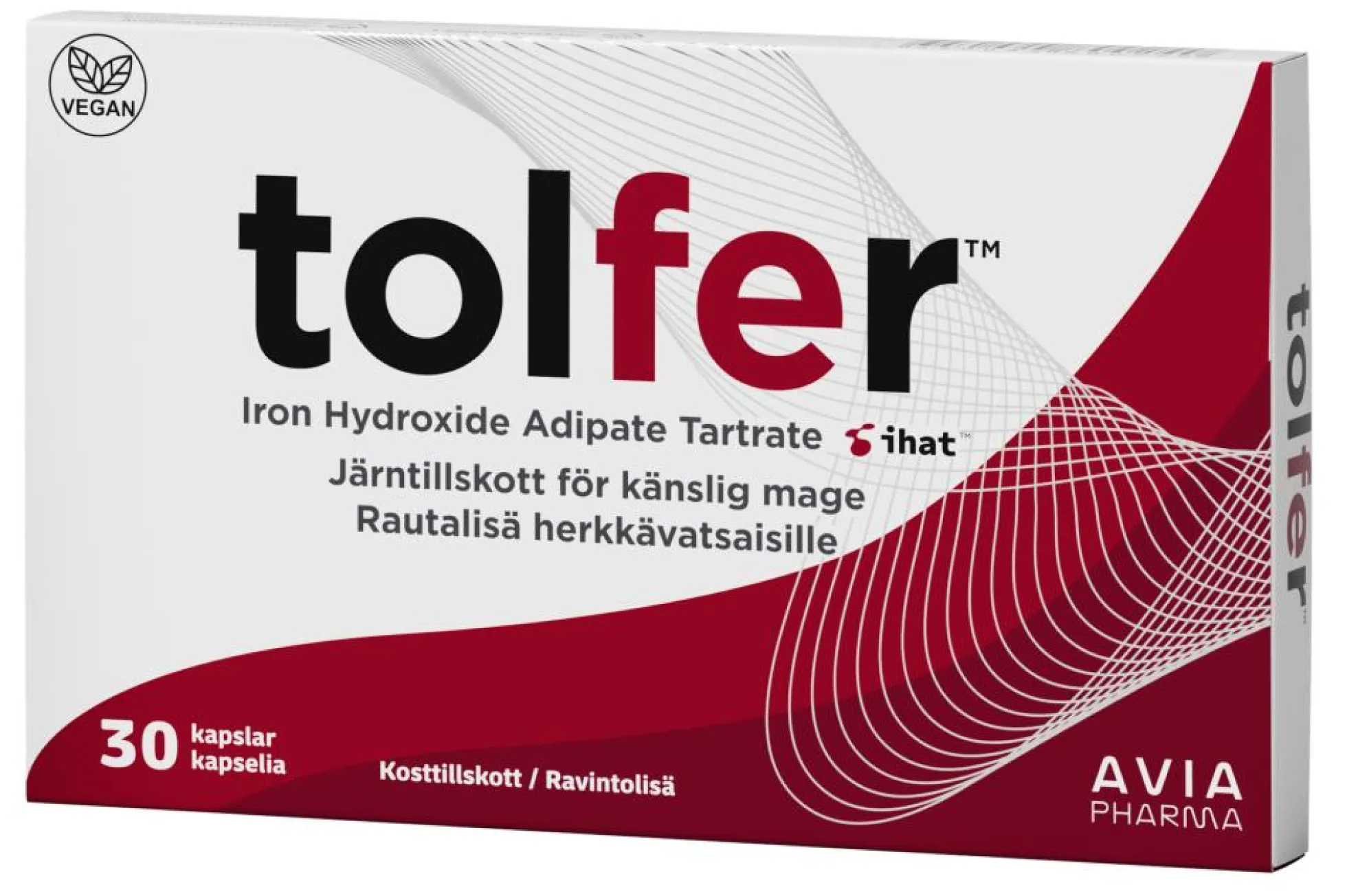 Tolfer rautavalmiste (IHAT) 30mg kapseli 30 kpl