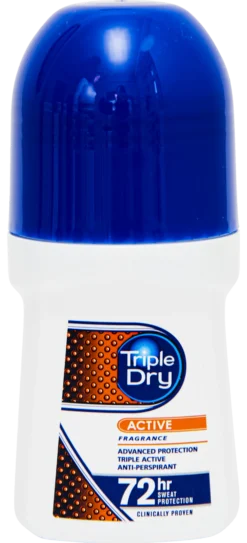 Triple Dry ACTIVE Men Roll-on antiperspirantti 50 ml