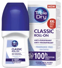 Triple Dry 100h Classic antiperspirant roll-on tuoksuton 50 ml