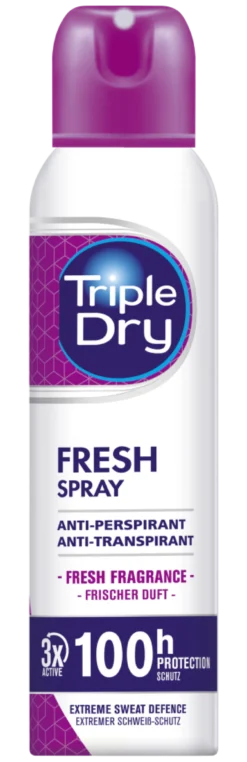 Triple Dry 100h Fresh Spray Antiperspirant 150 ml