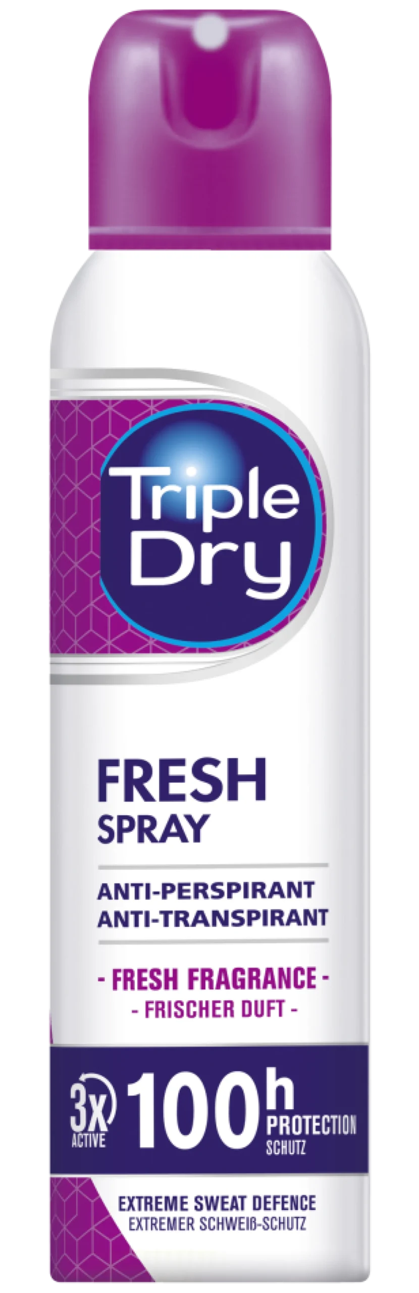 Triple Dry 100h Fresh Spray Antiperspirant 150 ml