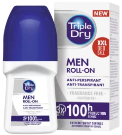 Triple Dry 100h Men antiperspirant roll-on tuoksuton 50 ml