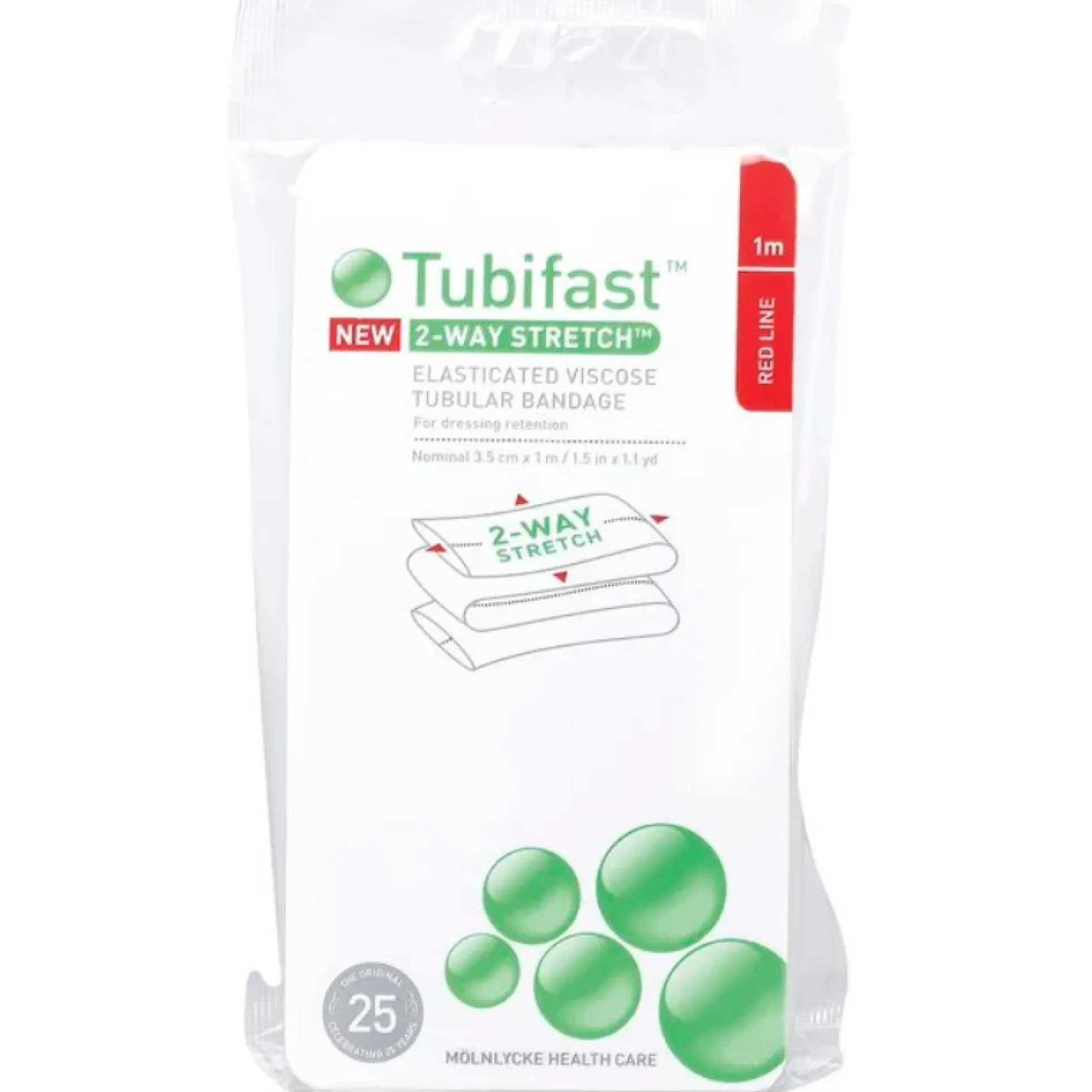 Tubifast putkisidos - eri kokoja