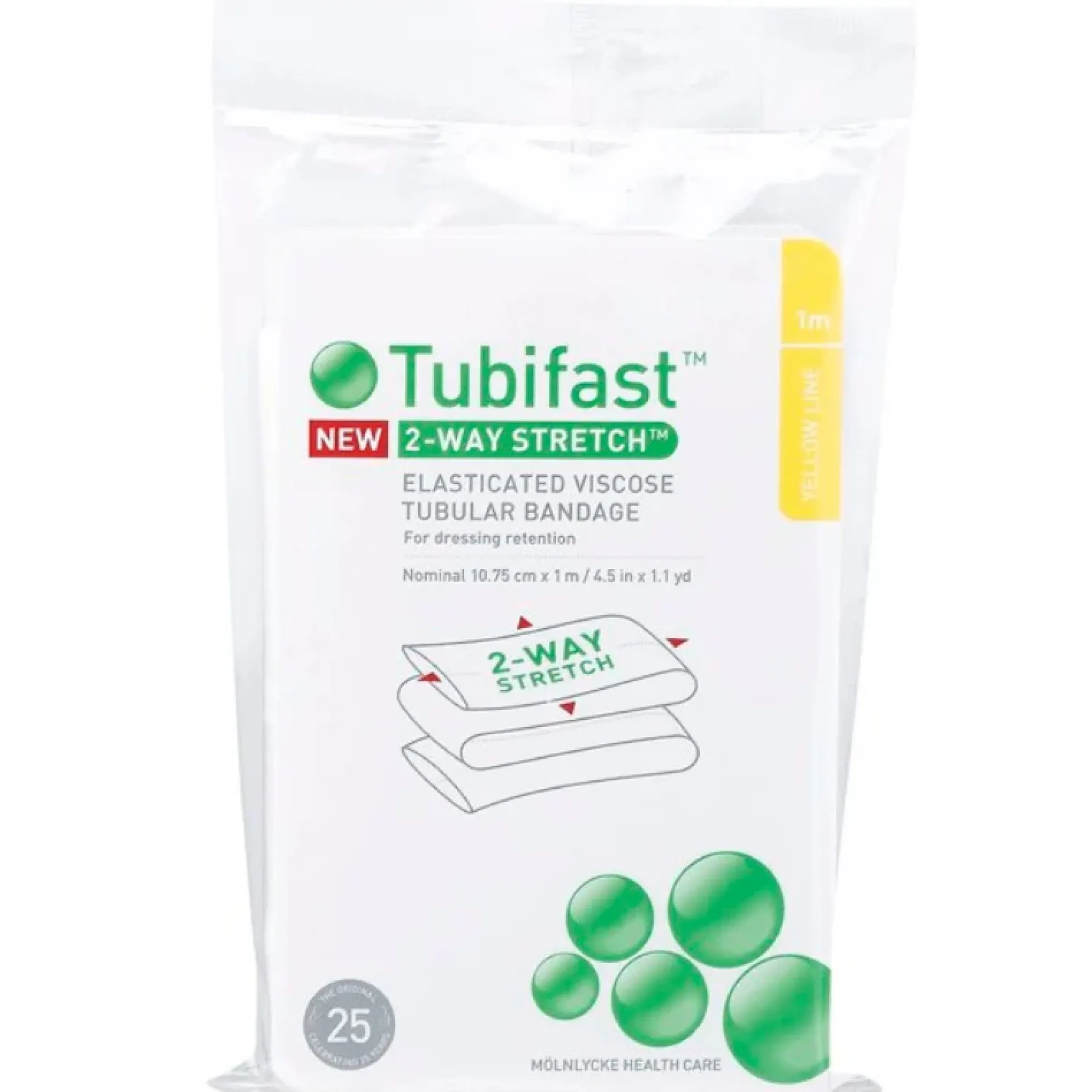Tubifast putkisidos - eri kokoja