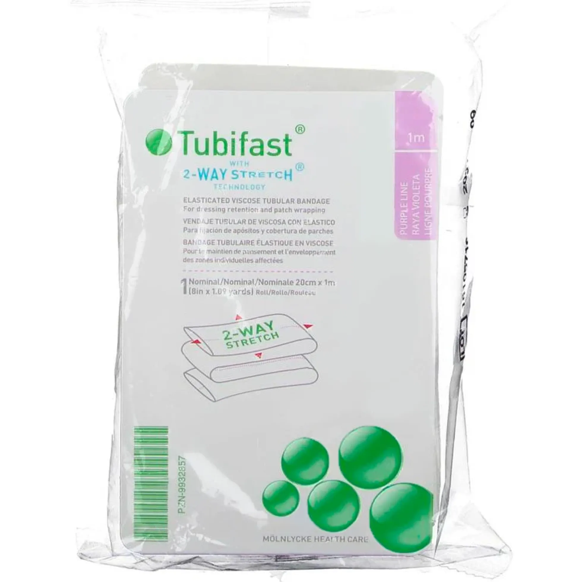 Tubifast putkisidos - eri kokoja