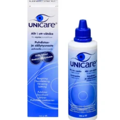 Unicare All-in-One liuos pehmeille piilolinsseille
