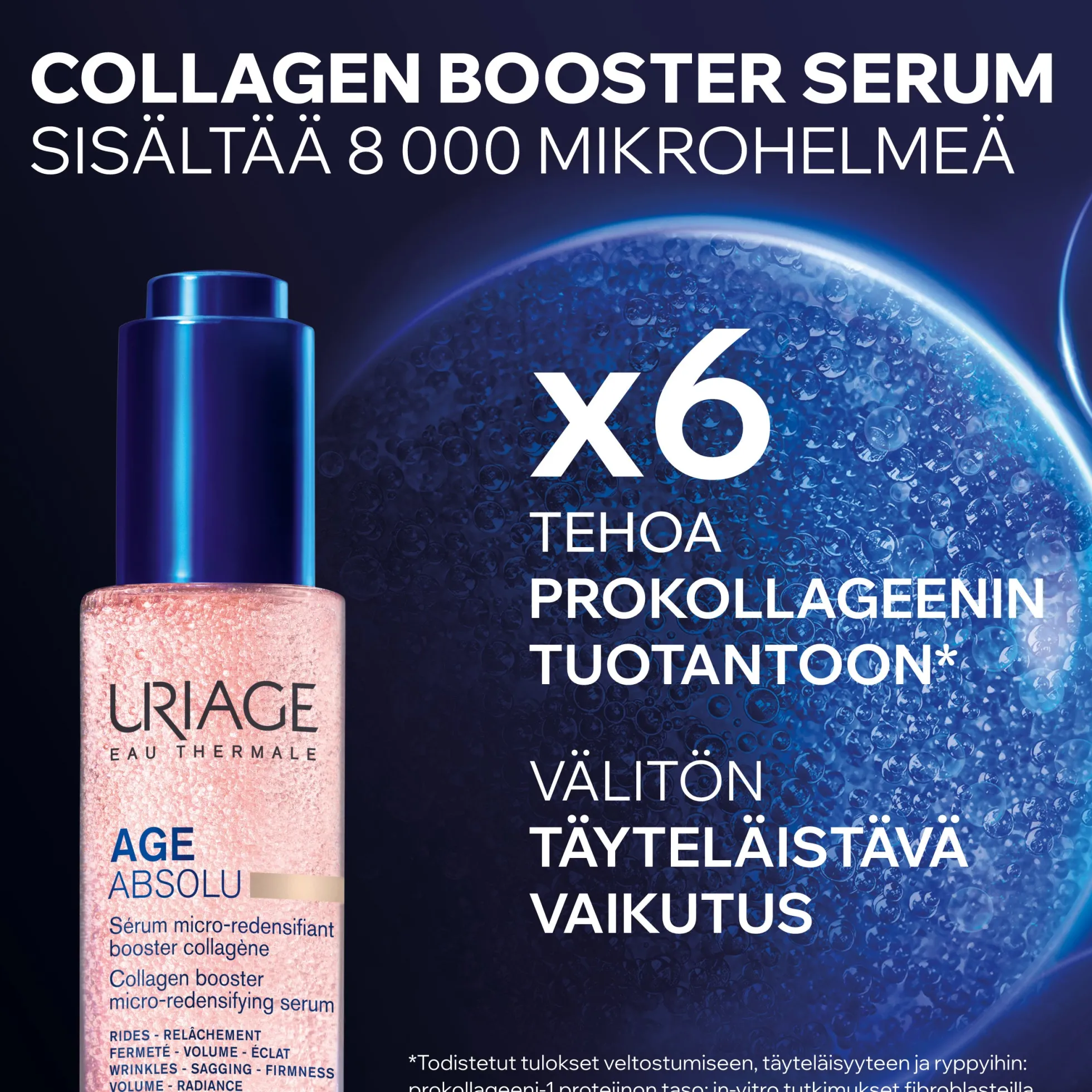 Uriage Age Absolu Collagen Booster Micro-Redensifying Serum kiinteyttävä seerumi 30ml