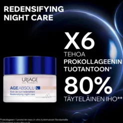 Uriage Age Absolu Redensifying Night Care uudistava yövoide 50ml