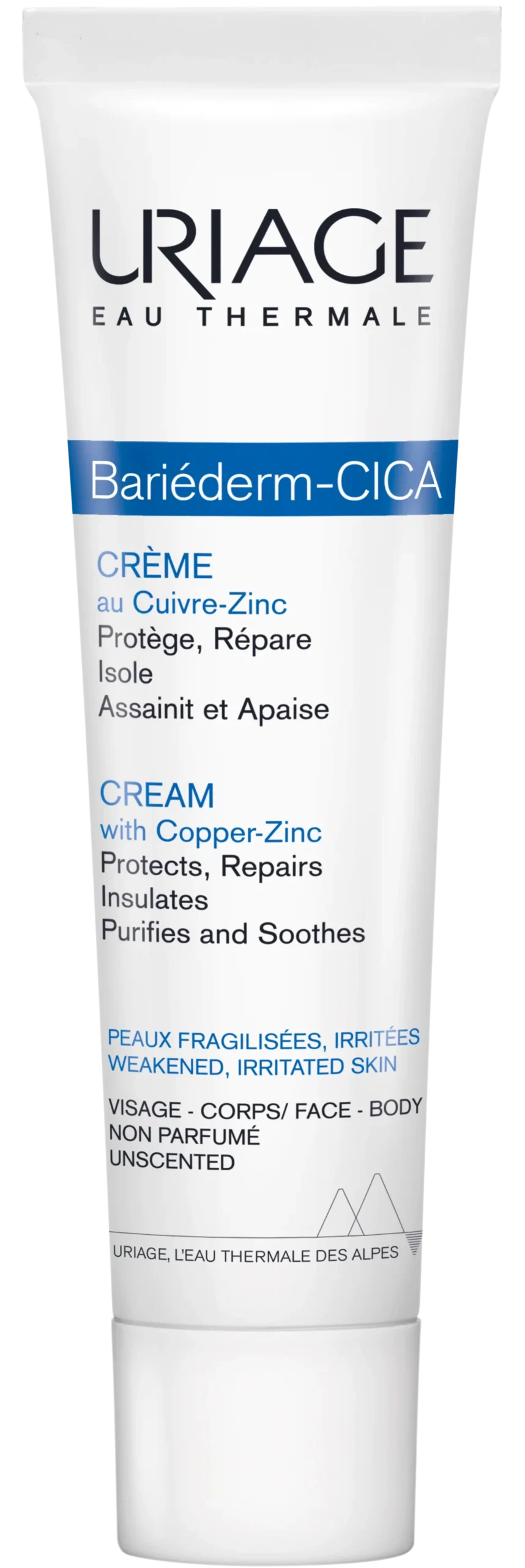 Uriage Bariederm Cica Cream with Copper-Zinc