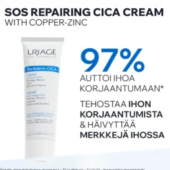 Uriage Bariederm Cica Cream with Copper-Zinc