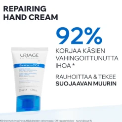 Uriage Bariederm Cica Insulating Repairing Hand Cream