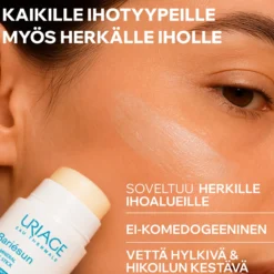 Uriage Bariesun SPF50+ Mineral Stick fysikaalinen aurinkosuojapuikko