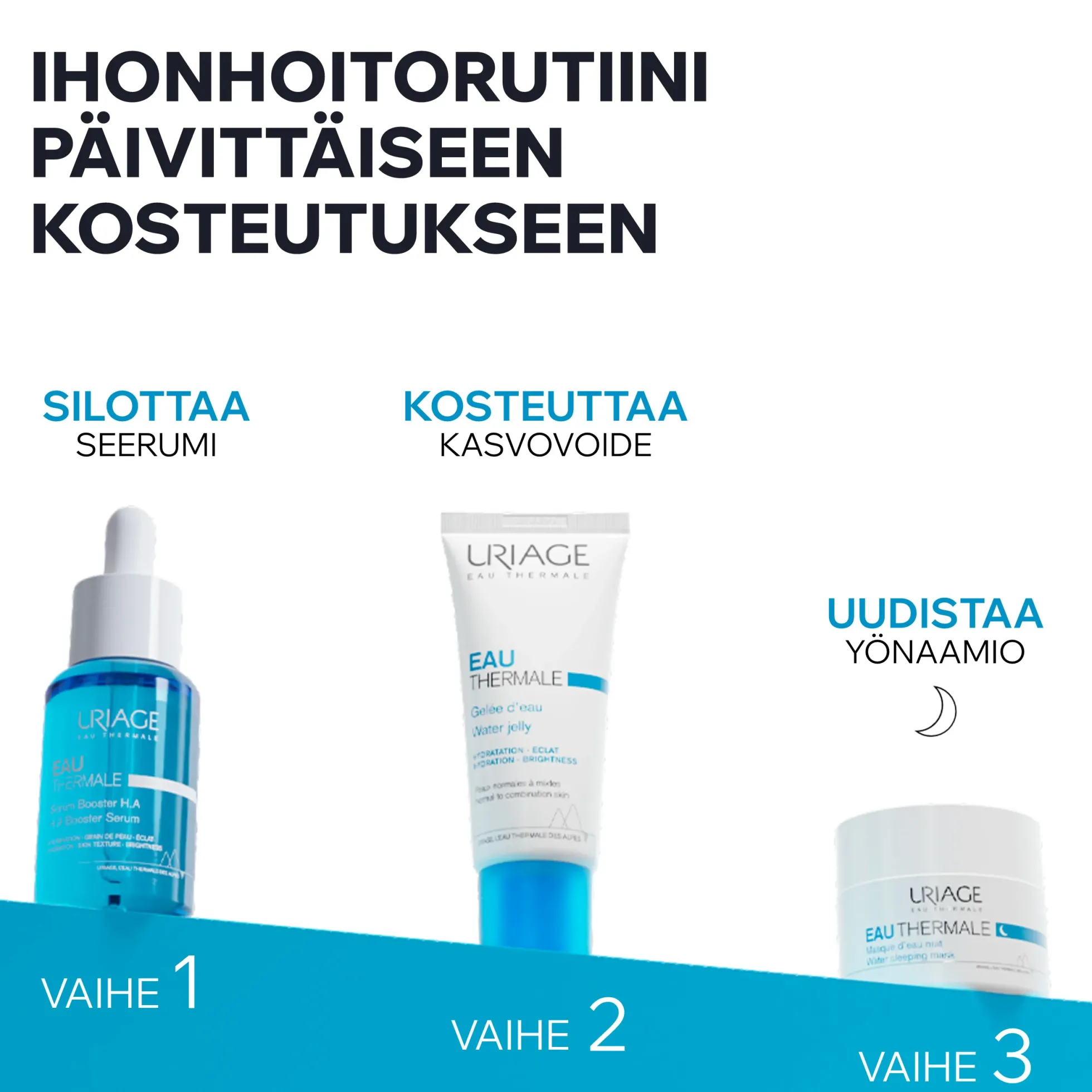 Uriage Eau Thermale Water Sleeping Mask kasvonaamio