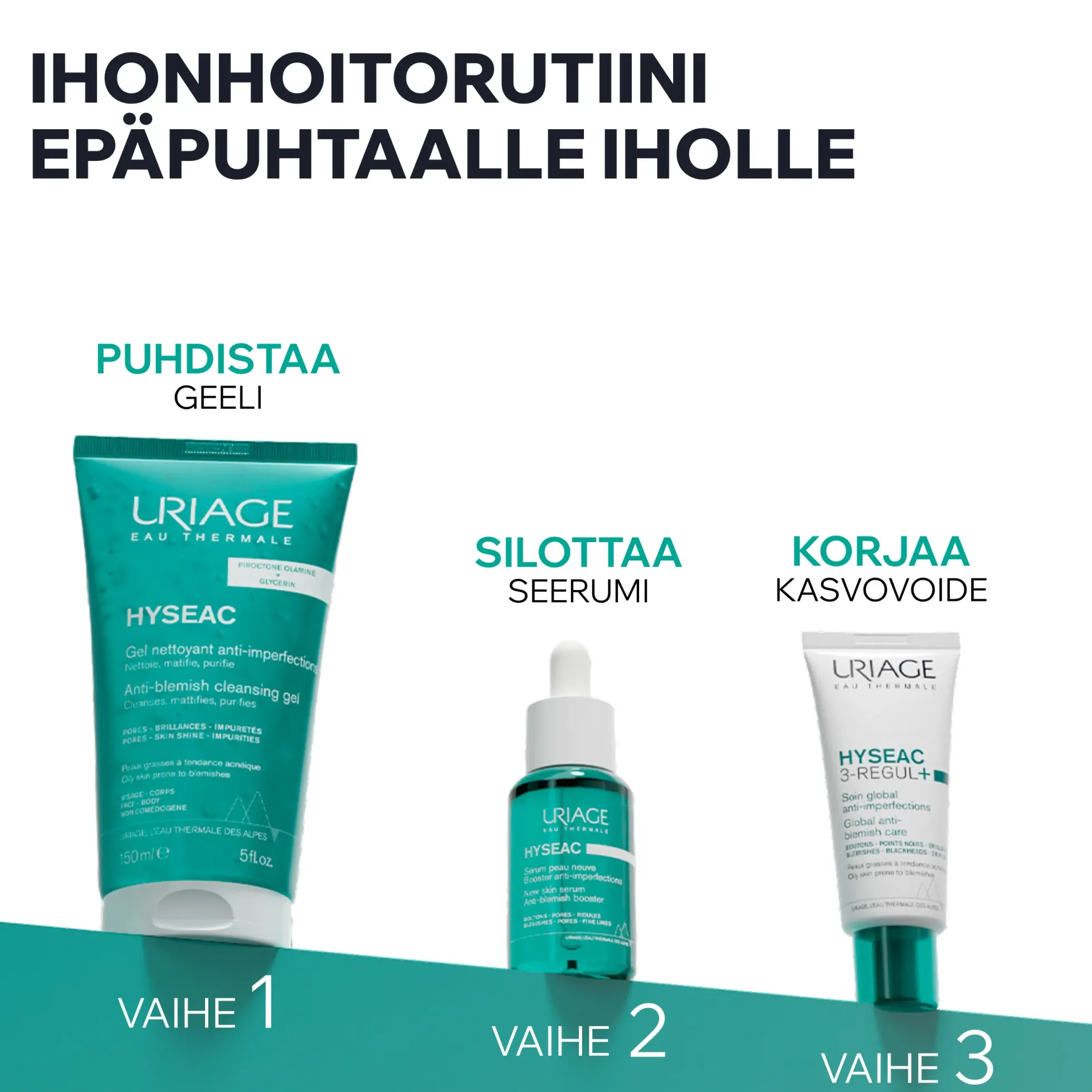 Uriage Hyseac 3-Regul+ Anti-Blemish Global Care