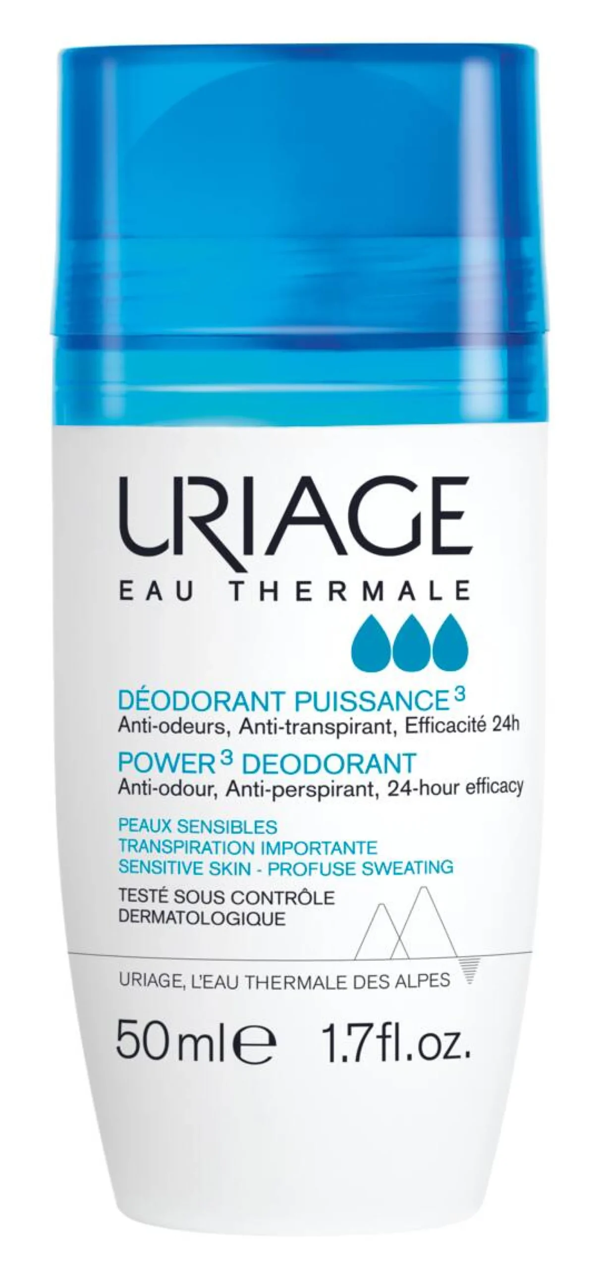 Uriage Power3 Deodorant Roll-on