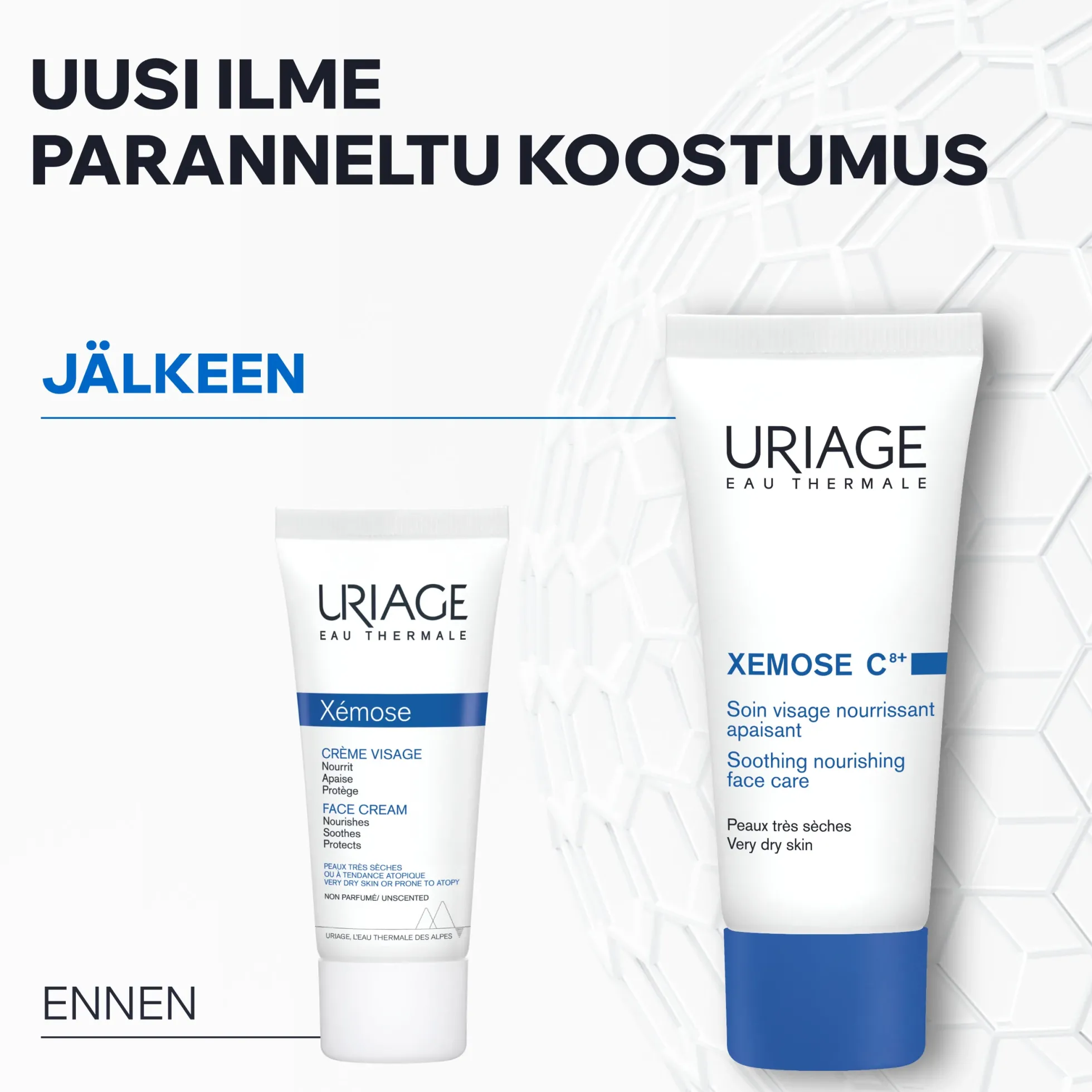 Uriage Xemose C8+ Face Cream 40ml