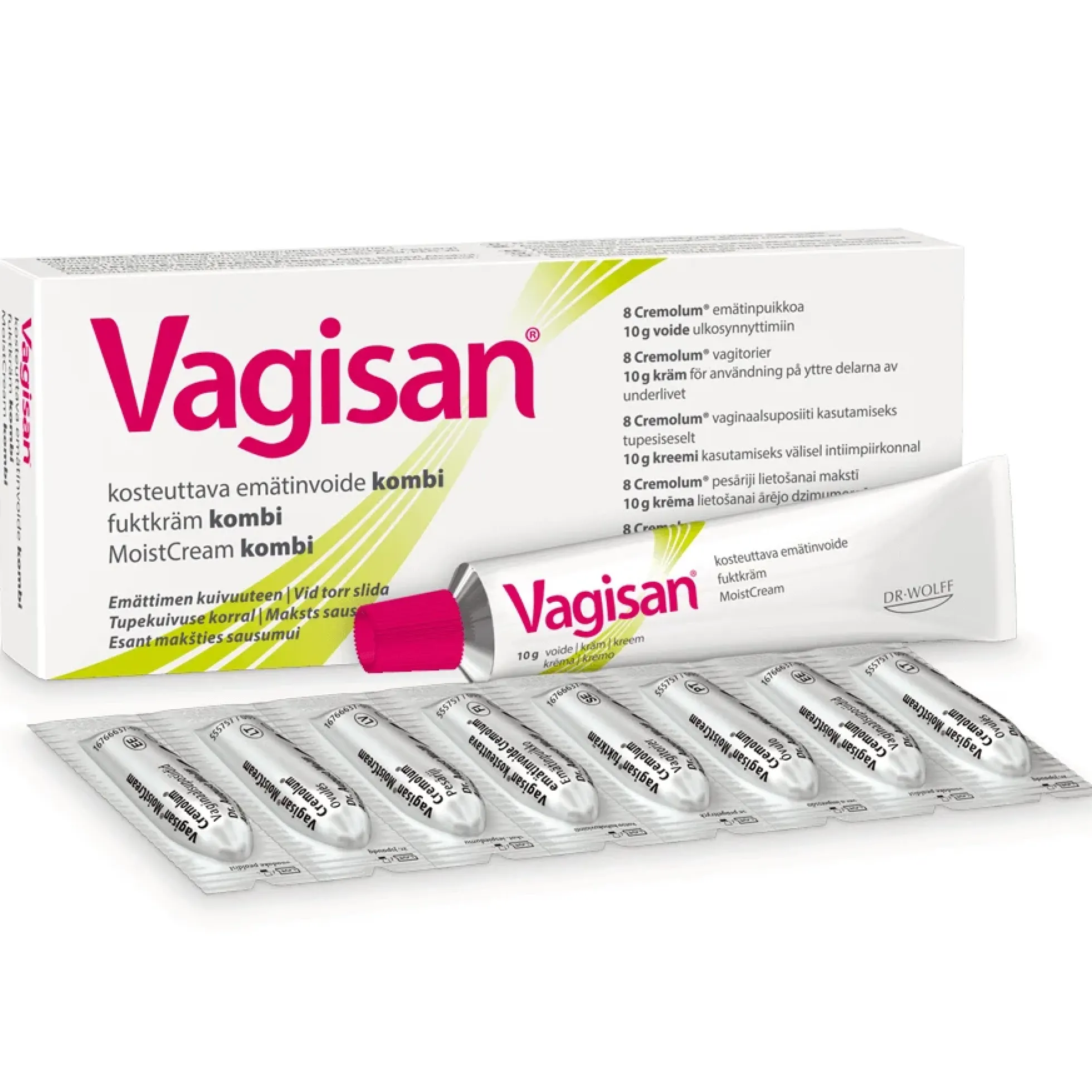 Vagisan Kombi -yhdistelmäpakkaus