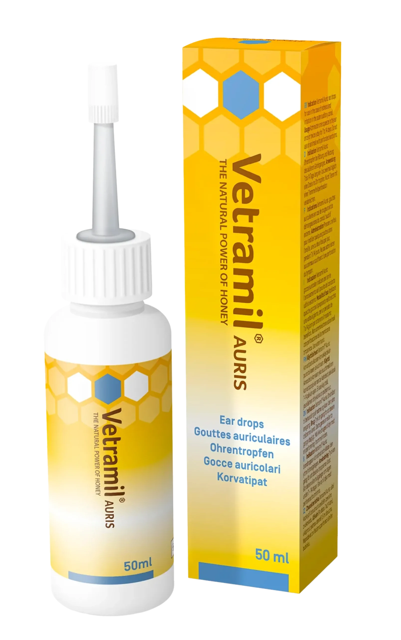 Vetramil Auris korvatippa 50 ml