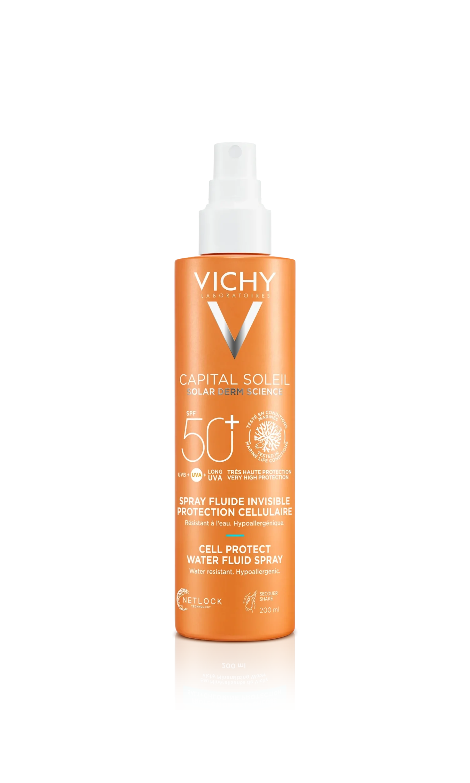 Vichy Capital Soleil Cell Protect UV Spray SPF50+ aurinkosuojasuihke