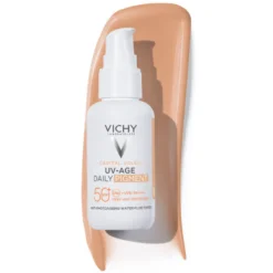 Vichy Capital Soleil UV-Age Daily Pigment Light SPF50+ sävytetty aurinkosuojavoide kasvoille