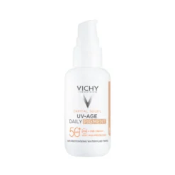 Vichy Capital Soleil UV-Age Daily Pigment Light SPF50+ sävytetty aurinkosuojavoide kasvoille