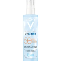 Vichy Capital Soleil UV-Aqua Invisible Spray SPF50 aurinkosuojasuihke vartalolle 200 ml