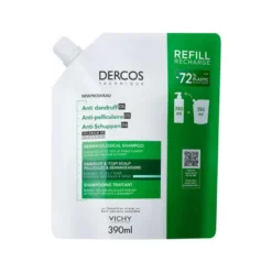 Vichy Dercos Anti-dandruff Hilseshampoo Refill normaaleille ja rasvoittuville hiuksille