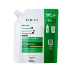 Vichy Dercos Anti-dandruff Shampoo Refill normaaleille ja kuiville hiuksille
