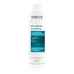 Vichy Dercos Ultra-Soothing Shampoo ärtyneelle, normaalille ja rasvoittuvalle hiuspohjalle