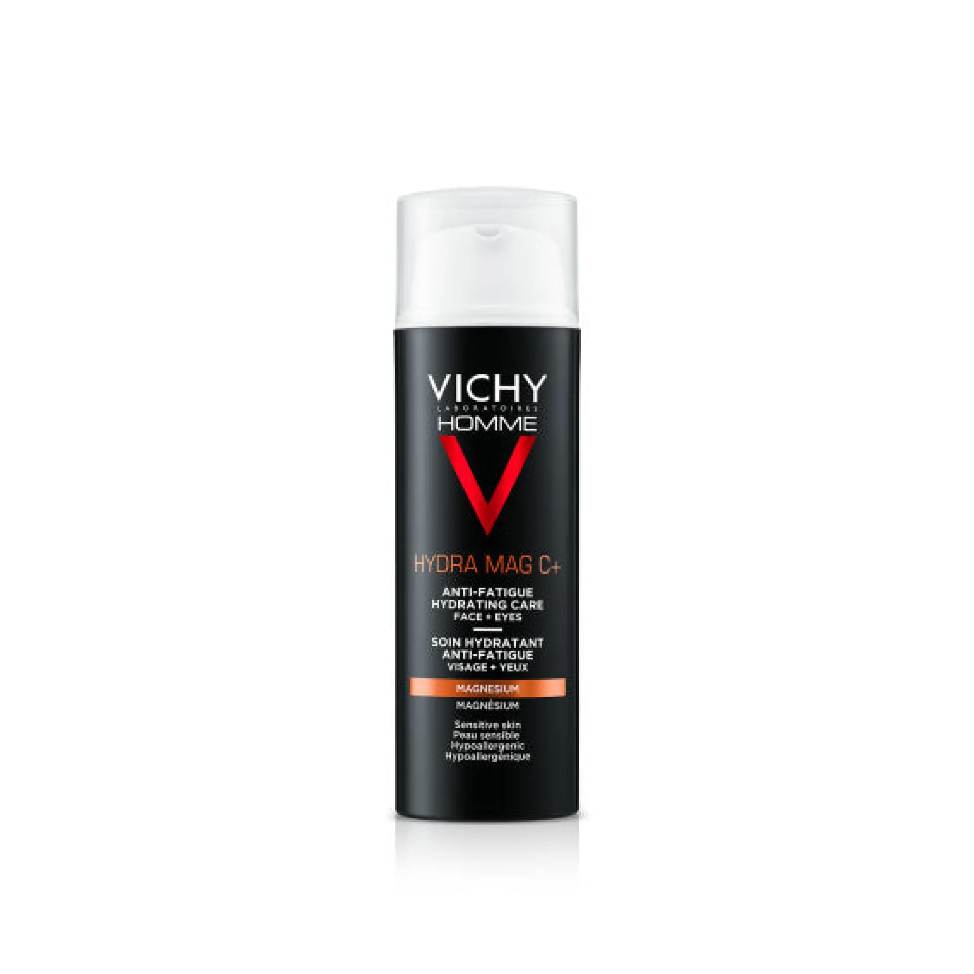 Vichy Homme Hydra Mag C + Anti-Fatigue -kosteusvoide miehille