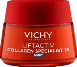 Vichy Liftactiv Collagen Specialist yövoide ikääntymisen merkkeihin